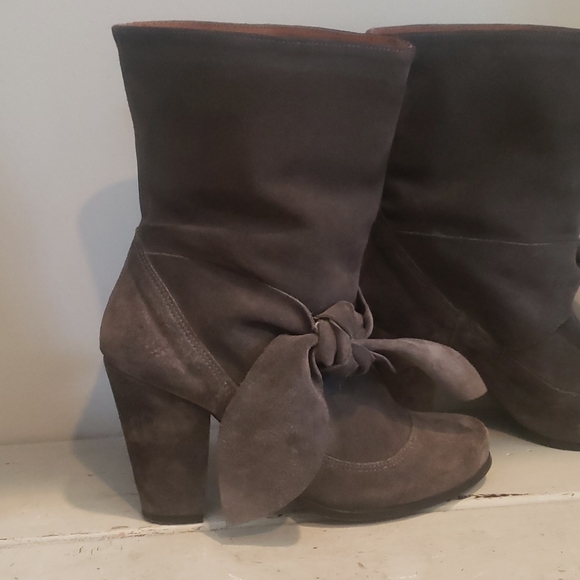 Steve madden gray suede knotted boots - Picture 4 of 15